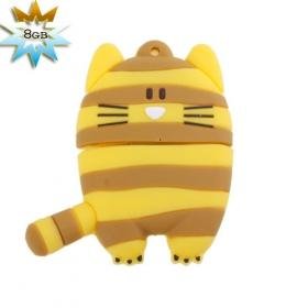 Striped Cat USB 2.0 Flash/Jump Driver(8GB)