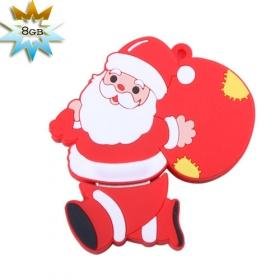 Santa Claus USB 2.0 Flash/Jump Drive(8GB)
