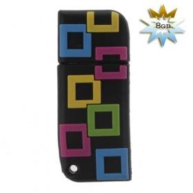Trendy Black USB 2.0 Flash/Jump Drive (8GB)