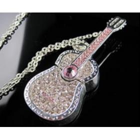 Guitar-Silver USB Drive (8G)