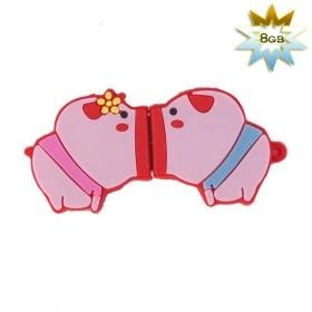 Cute Pig USB 2.0 Flash/Jump Drive (8GB)