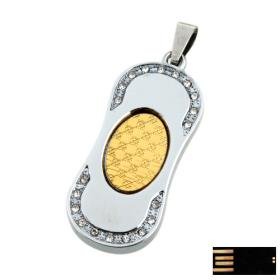 Special Round Rectangle Jewelry USB Flash Drive(8GB)