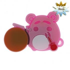 Cute Bear USB 2.0 Flash/Jump Drive (8GB) - Pink