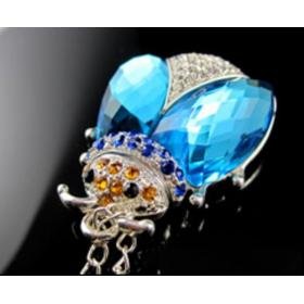 Crystal Beetle Blue 8G