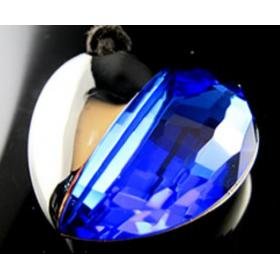 Crystal Heart Blue USB Drive USB Drive 8G