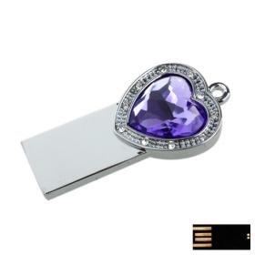 Cupid's Amethyst Jewelry USB Flash Drive(8GB)