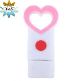 Heart Shaped USB 2.0 Flash/Jump Drive(8GB)
