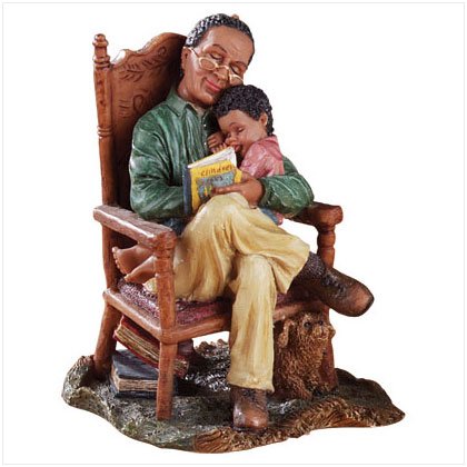Alab Grandfather and Child