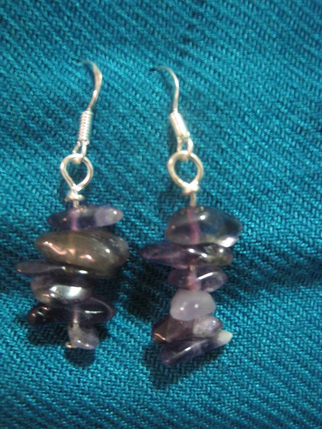 Natural Amethyst Earrings