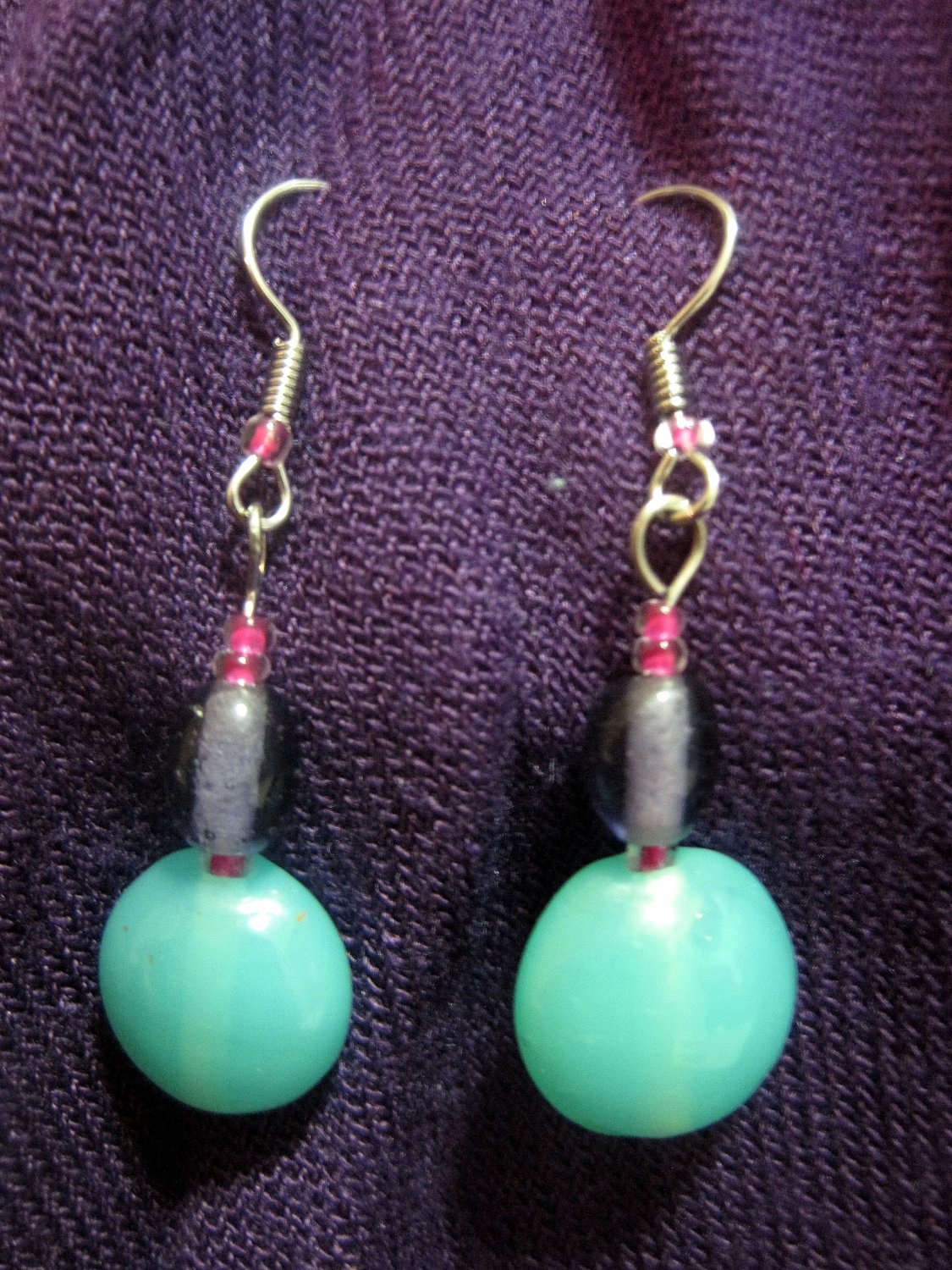 Blue, Purple, and Pink Glass