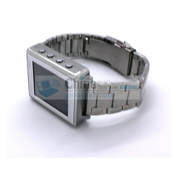 Aoke 810A Metallic Watch Phone Touch Screen Bluetooth