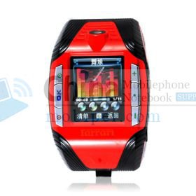 F3 1.3 Inch Touch Screen Tri Band Watch Phone with Camera /MP3 /MP4