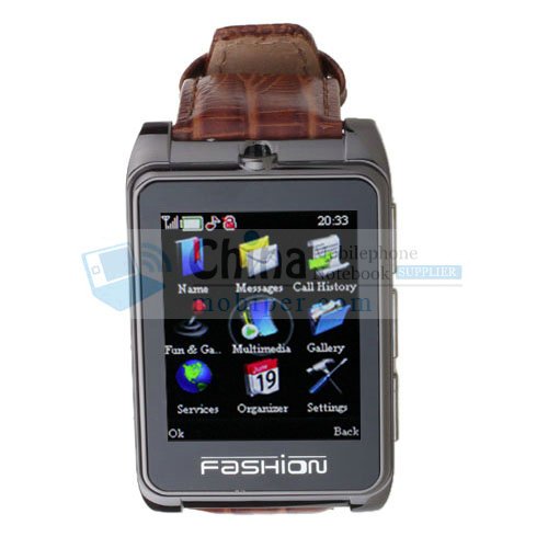 Ultra Thin Wrist Watch Cell Phone S9110 1.8 inch