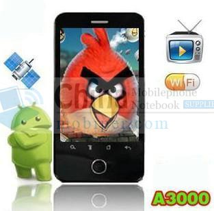 A3000 Android 2.2 Smart Phone 3.3 Inch dual sim A-GPS