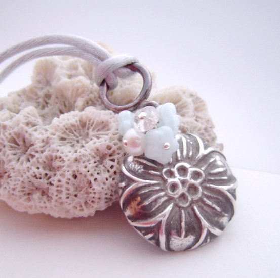 ebb fine silver pendant - inverno