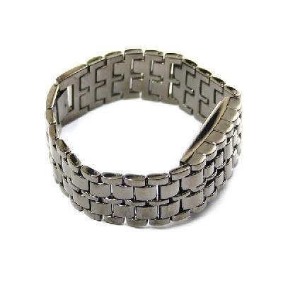 Stainless Steel LED Red Digital Unsex Bracelet Watch