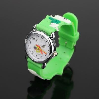 Green Cute wrist watch for children
