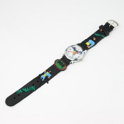 black Batman Cute wrist watch for children