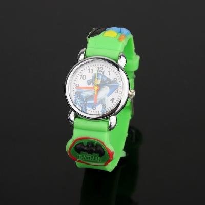 green Batman Cute wrist watch for children