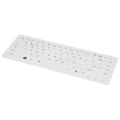 Silicone Keyboard Cover Skin for 11.6" Apple Laptop White