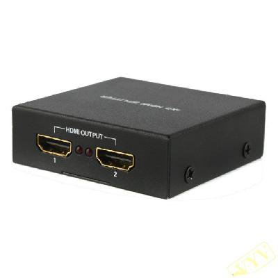 HDMI Splitter Amplifier 1x2 (1 in 2 out) 3D Compatible
