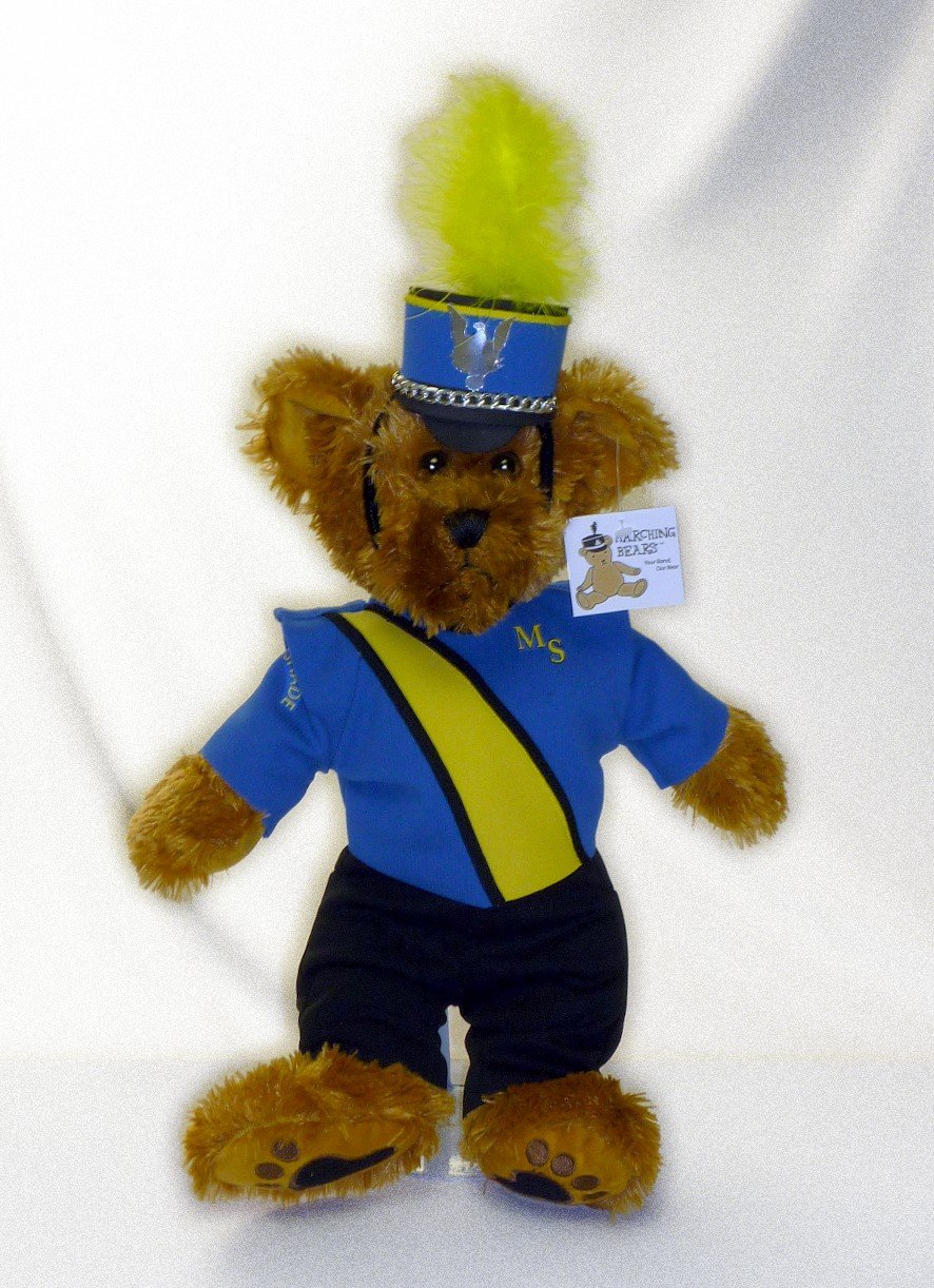 Maple Shade HS Marching Band Uniform Teddy Bear