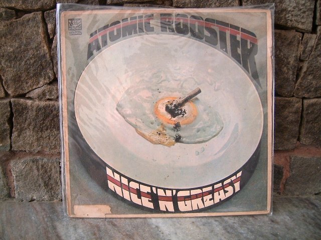 ATOMIC ROOSTER Nice And Grease LP 1973 HARD ROCK MUITO RARO VINIL