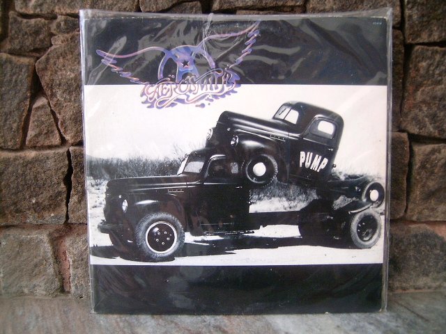 AEROSMITH Pump LP 1989 HARD ROCK VINL
