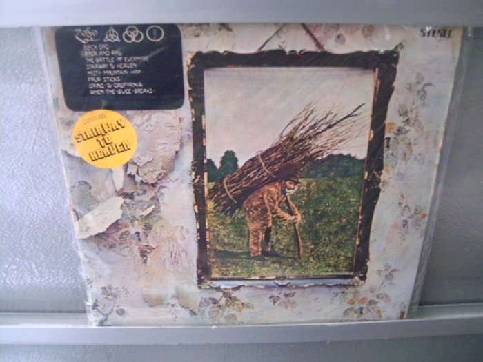 LED ZEPELLIN Vol.4 LP 1974 ORIGINAL CAPA DIFERENTE MUITO RARO