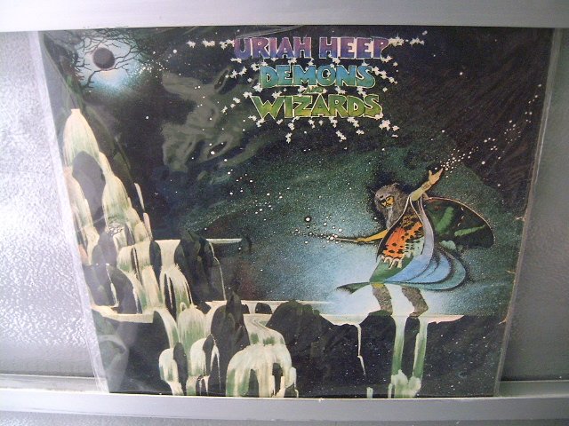 URIAH HEEP Demons And Wizards LP 1973 DAVID BYRON MUITO RARO