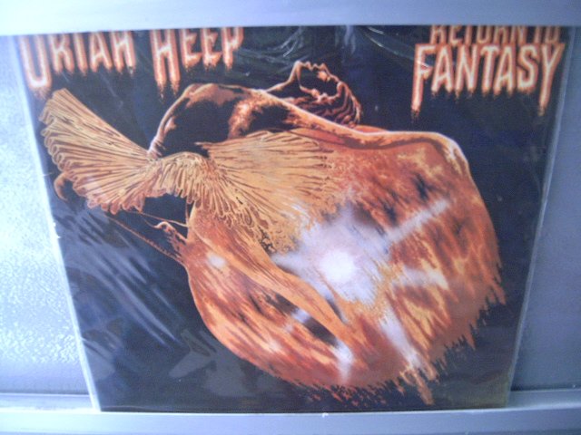 URIAH HEEP Return To Fantasy LP DAVID BYRON HARD ROCK MUITO RARO