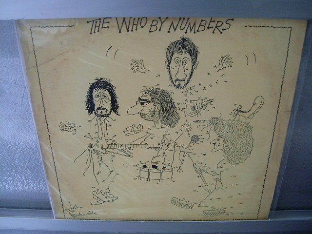 THE WHO By Numbers LP 1975 ORIGINAL MUITO RARO