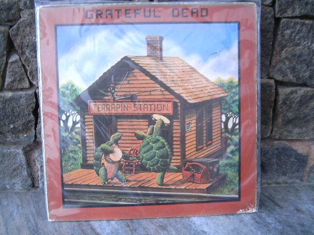 GRATEFUL DEAD Terrapin Station LP 1977 ORIGINAL JERRY GARCIA