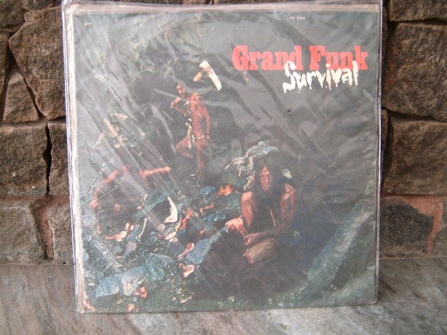 GRAND FUNK RAILROAD Survival LP 1971 HARD ROCK MUITO RARO