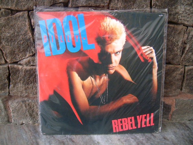 BILLY IDOL Rebel Yell LP 1984 POS PUNK RARO VINYL