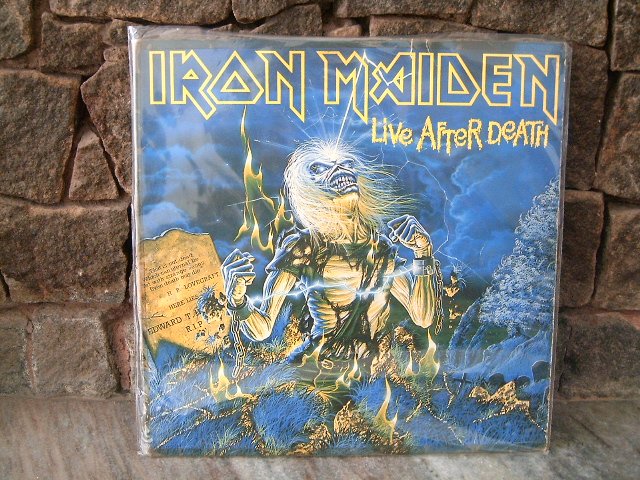 IRON MAIDEN Live After Death 2LP DUPLO 1985 BRUCE DICKINSON