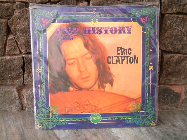 ERIC CLAPTON Pop History LP 1972 BLUES ROCK MUITO RARO