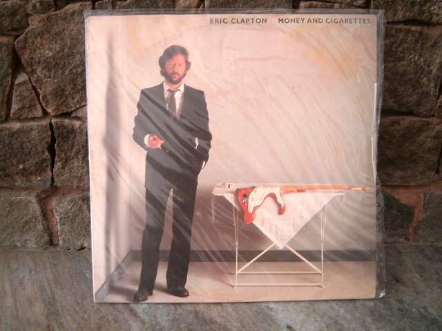 ERIC CLAPTON Money And Cigarretes LP 1983 BLUES ROCK**