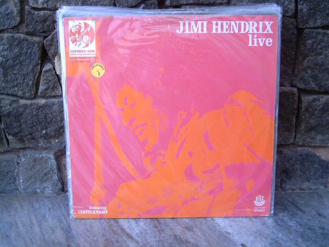 JIMI HENDRIX Live LP 1971 MUITO RARO VINIL