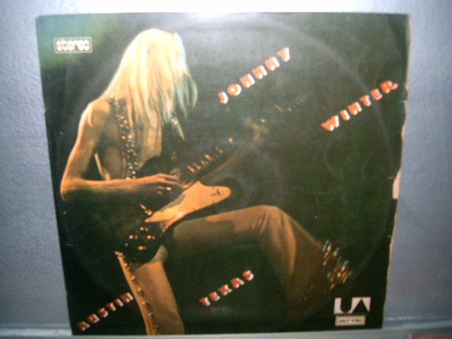 JOHNNY WINTER austin texas LP 1973 ROCK MUITO RARO VINIL