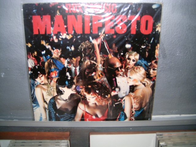 ROXY MUSIC manifesto LP 1979 IMPORTADO SEMI NOVO MUITO RARO