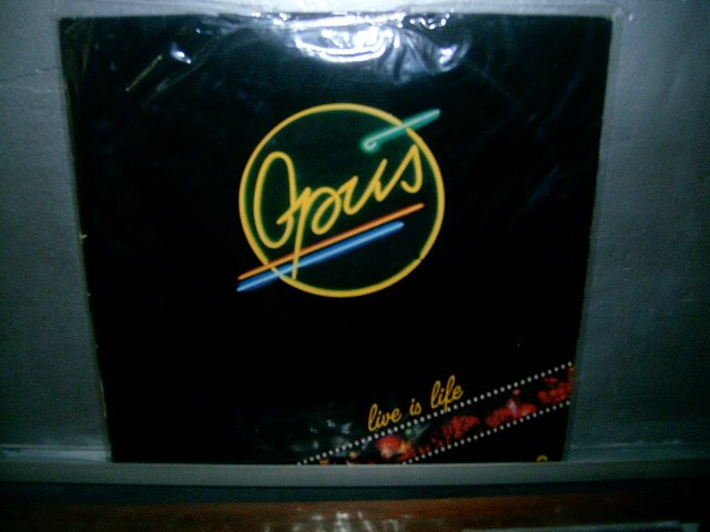 OPUS live is life LP 1985 ROCK*