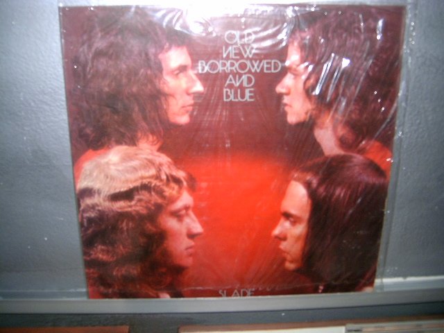 SLADE old,new,borrowed and blue LP 1974 GLAM ROCK**