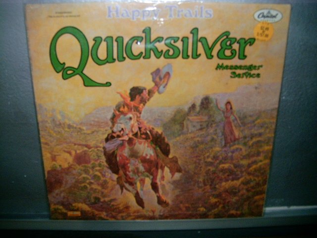 QUICKSILVER MESSENGER SERVICE Happy Trails LP 70S IMPORTADO ROCK MUITO RARO