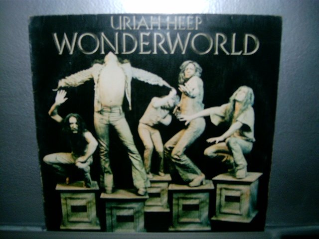 URIAH HEEP wonderworld LP 1983 ROCK MUITO RARO VINIL