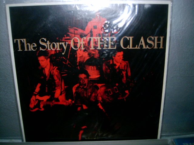 THE CLASH the history of the clash LP 1988 ROCK SEMI-NOVO MUITO RARO VINIL