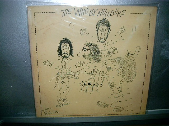 THE WHO the who by numbers LP 1975 ROCK EXCELENTE MUITO RARO VINIL