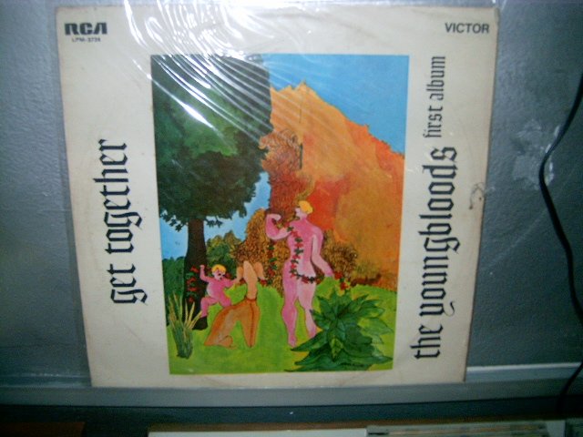 THE YOUNGBLOODS get together LP 1970 ROCK*