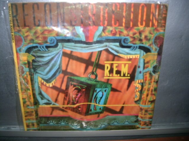 REM reconstruction LP 1985 ROCK EXCELENTE MUITO RARO VINIL