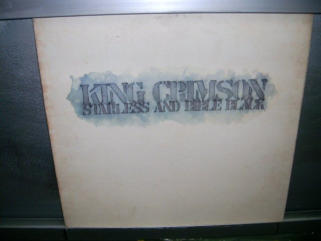 KING CRIMSON starless and bible black LP 1974 IMPORTADO SEMI-NOVO MUITO RARO